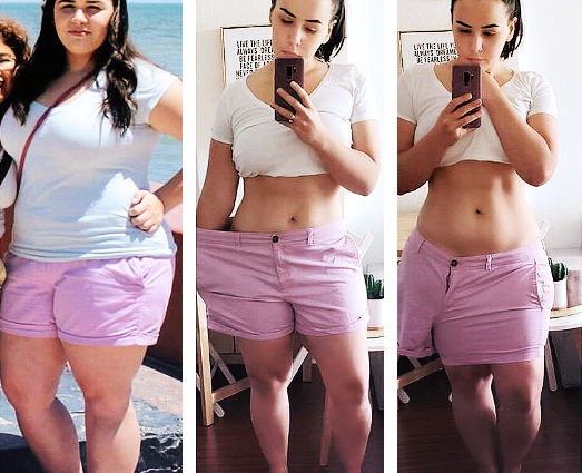150 pounds weight loss before and after